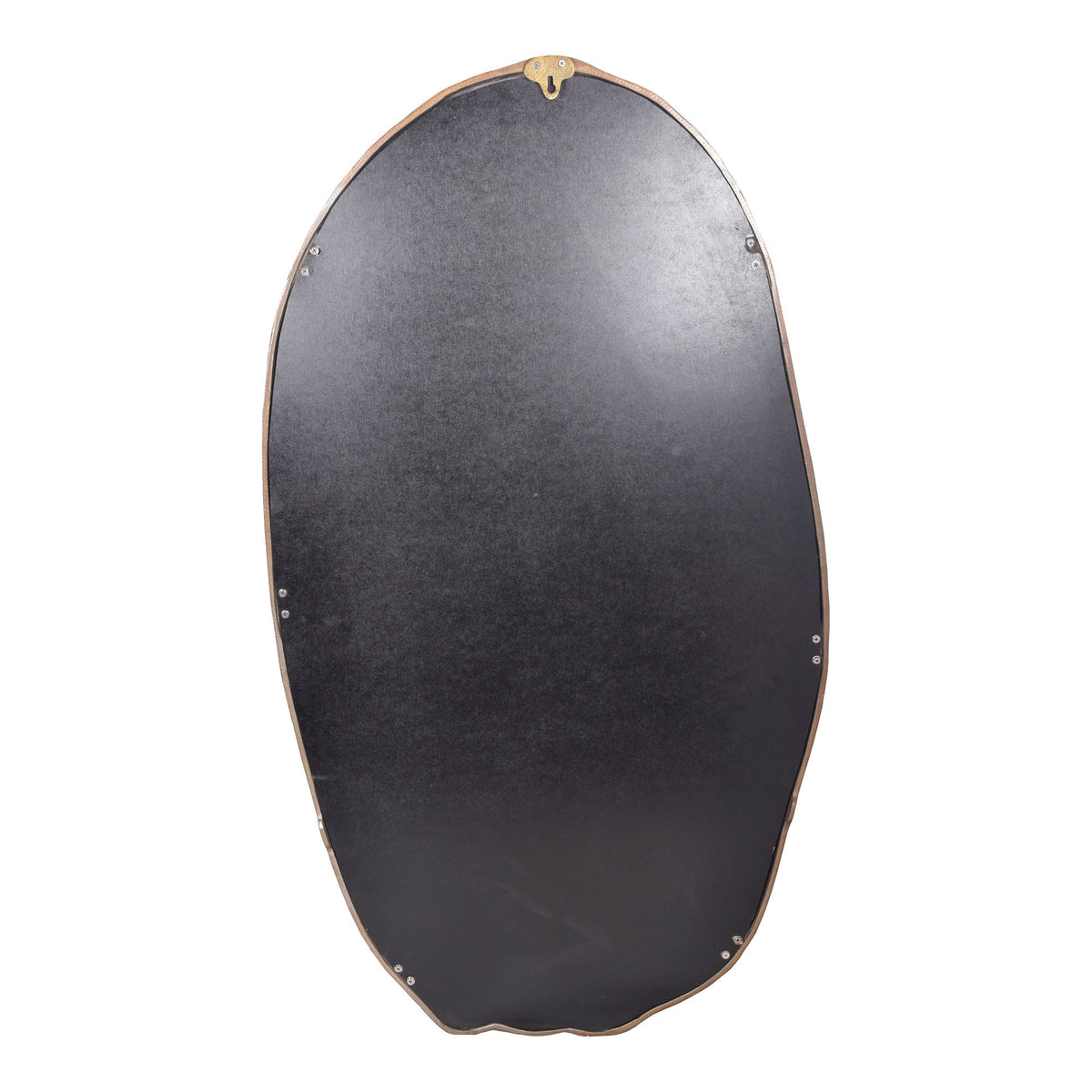 Foundry - Oval Mirror - Gold