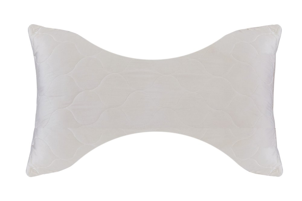Cotton Wool Hypoallergenic Ergonomic Queen Size Bed Pillow