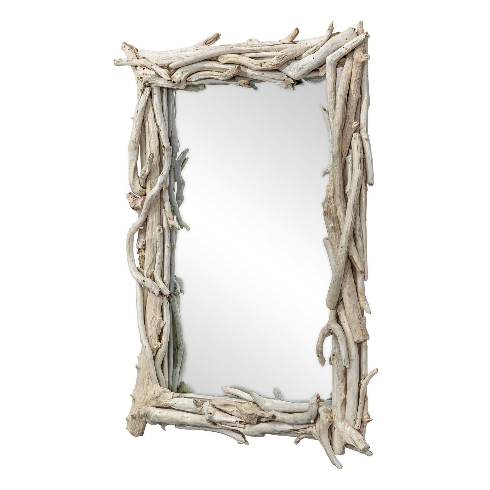 Rooted - Reflection Mirror - Bleached Teak