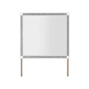 Soulmarie - Mirror, Connects To Dresser - White