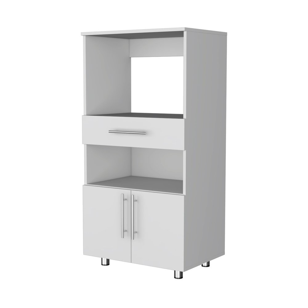 17" White Wood Pantry Or Storage Closet