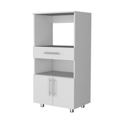 17" White Wood Pantry Or Storage Closet