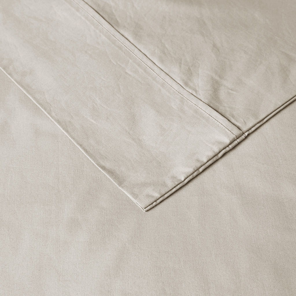 Peached Percale - Sheet Set - Ivory