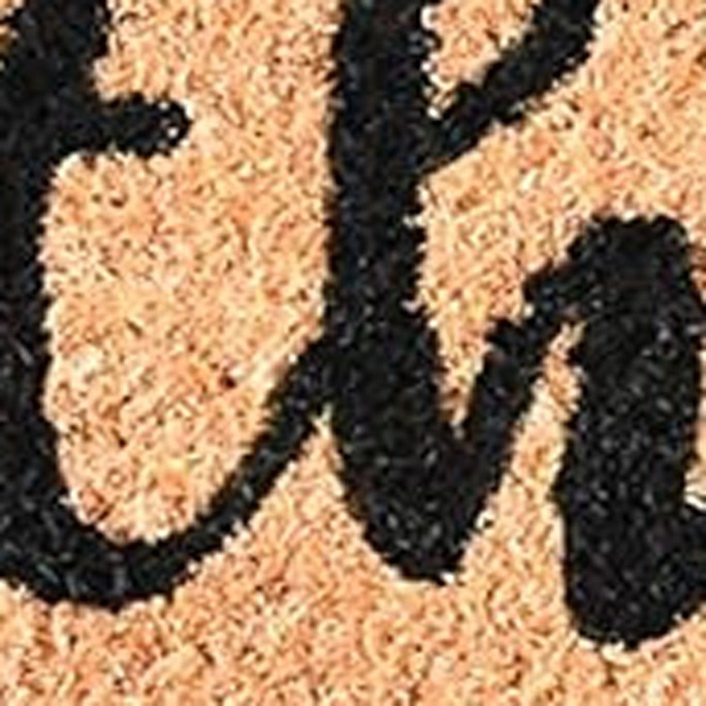 24" X 36" Brown And Black This is Us Outdoor Coir Door Mat