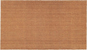 24" X 36" Natural Coir Solid Color Outdoor Door Mat