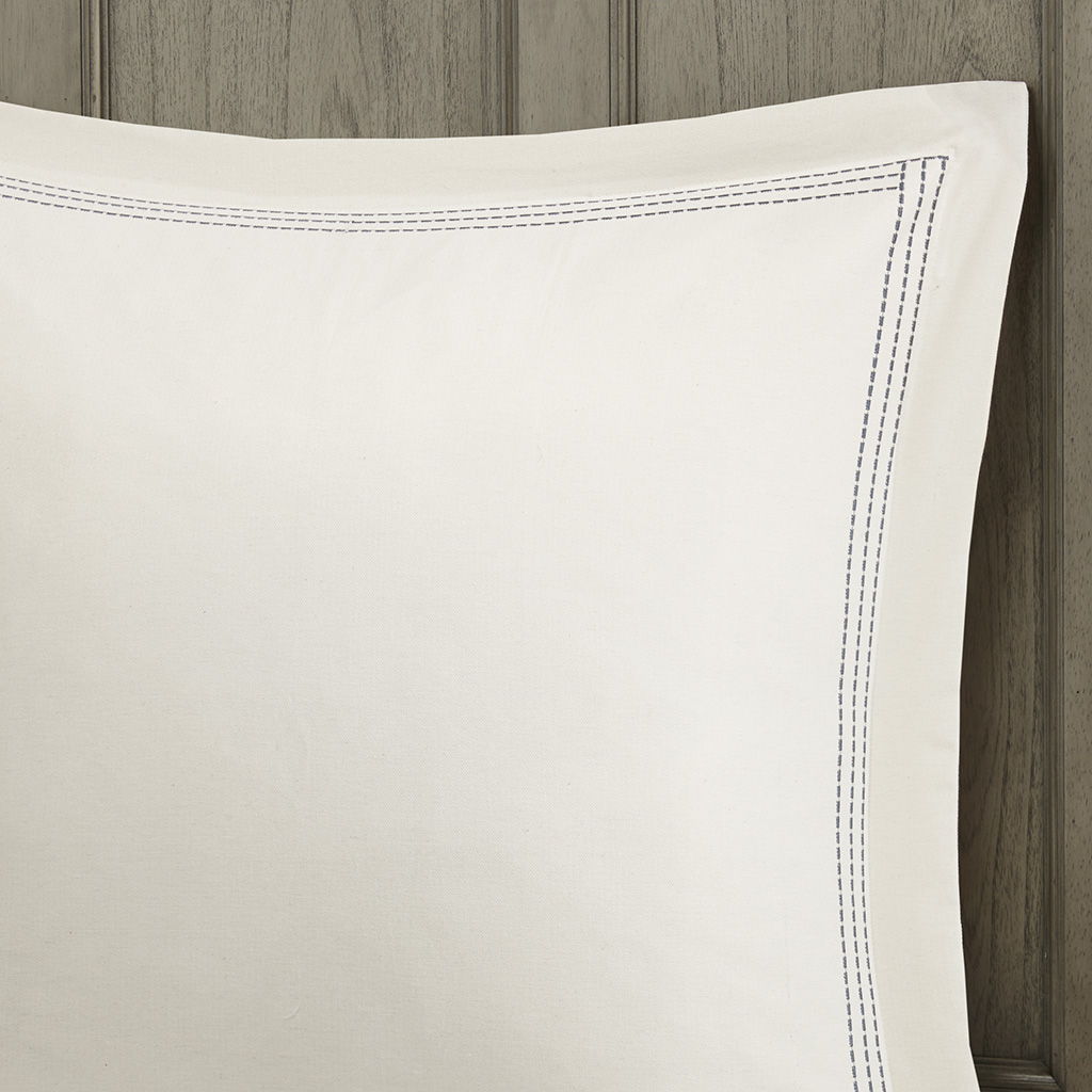 Farmhouse - King Comforter Set - Blue