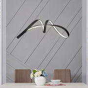 Black Metal LED Dimmable Chandelier