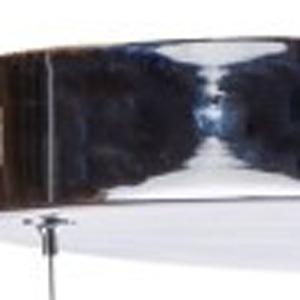 Silver Metallic Six Light Metal LED Dimmable Smart Enabled Ceiling Light