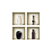 Set of Four Rio Faux Niche 3D Peel and Stick Wall Decals