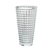 11" Clear Round Glass Table Vase