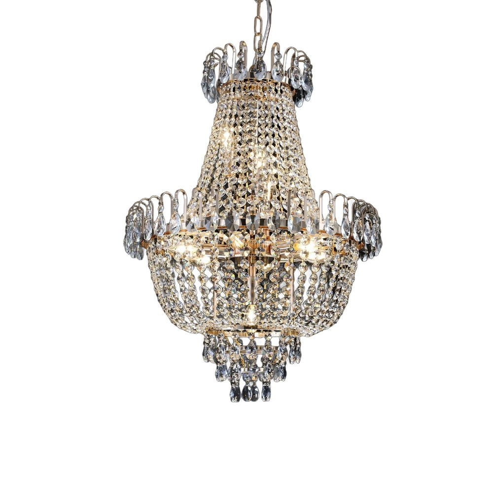 Gold Chandelier Metal Ceiling Light