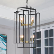 Gold Chandelier Metal Ceiling Light