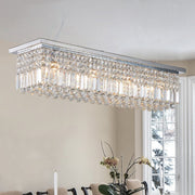 Amber Chandelier Metal Ceiling Light