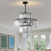Black Chandelier Metal Ceiling Light