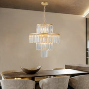 Gold Chandelier Metal Ceiling Light