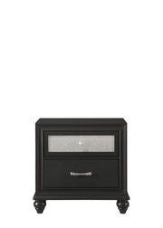 Lila - Nightstand - Black