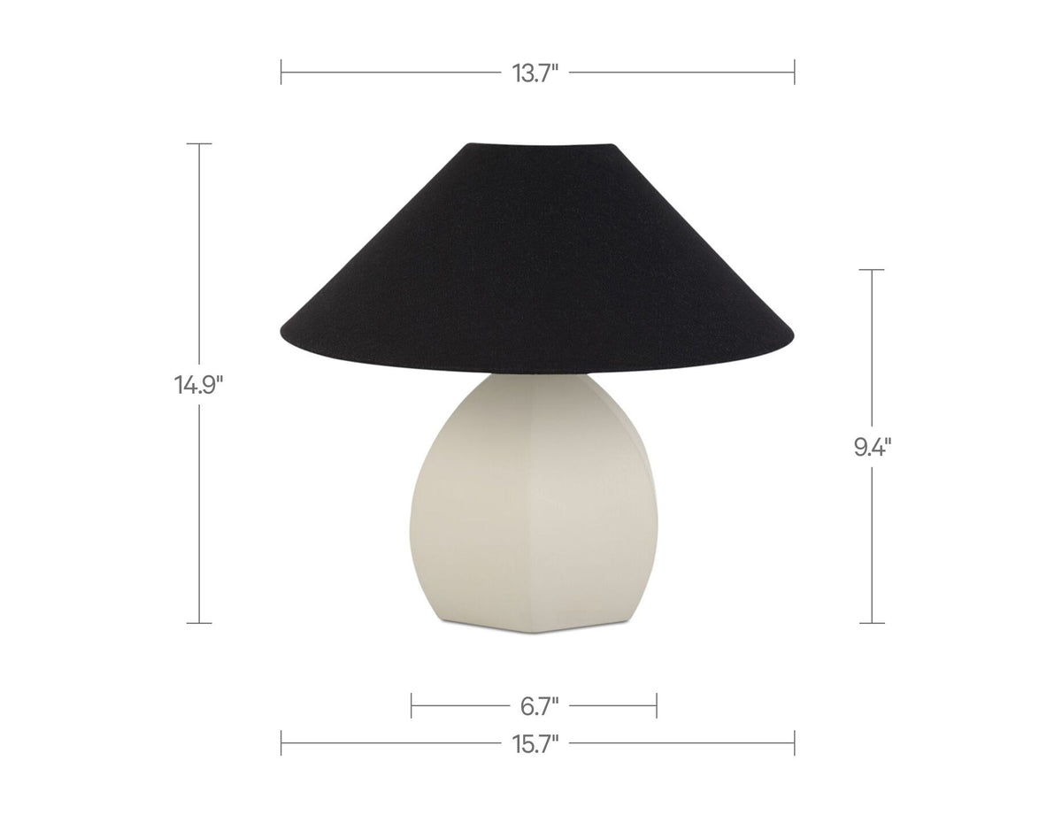 Keeley - Table Lamp - White