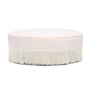 Tassy - Tasseled Round Ottoman
