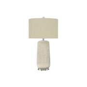 Contemporary Lighting, Table Lamp, Ceramic, Resin - Cream