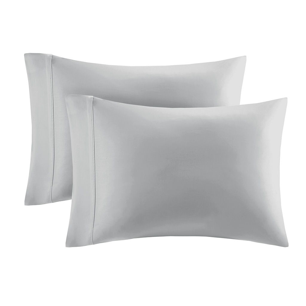 300 Thread Count Organic Cotton - King Deep Pocket Sheet Set - Gray