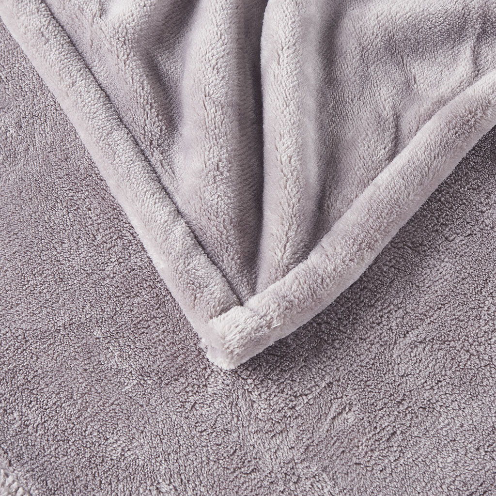 Heated Plush - Throw - Lavender