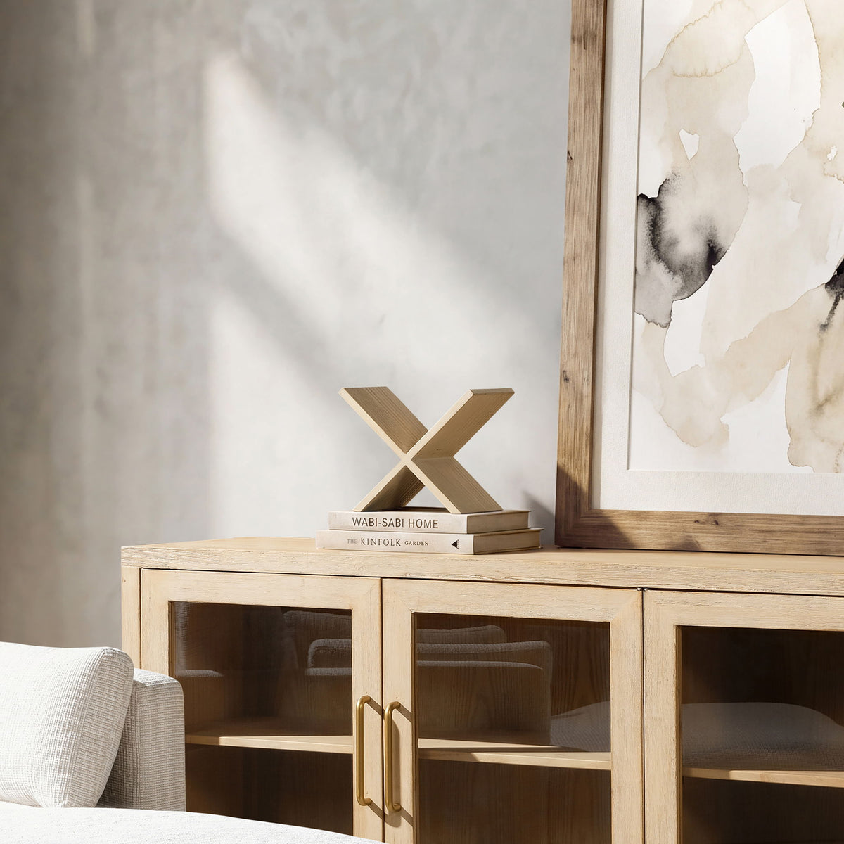 Otto - X Shaped Display Shelf