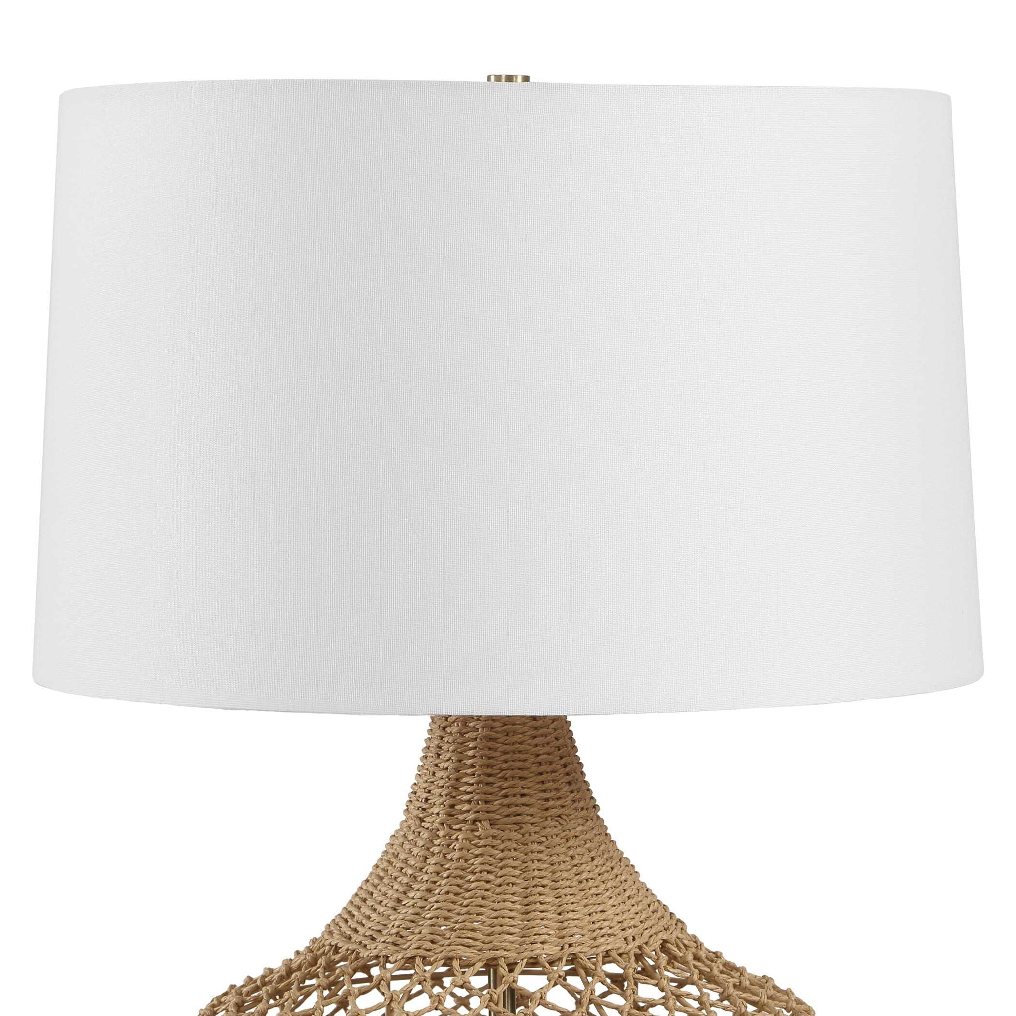 Samori - Rattan Table Lamp - Woodtone
