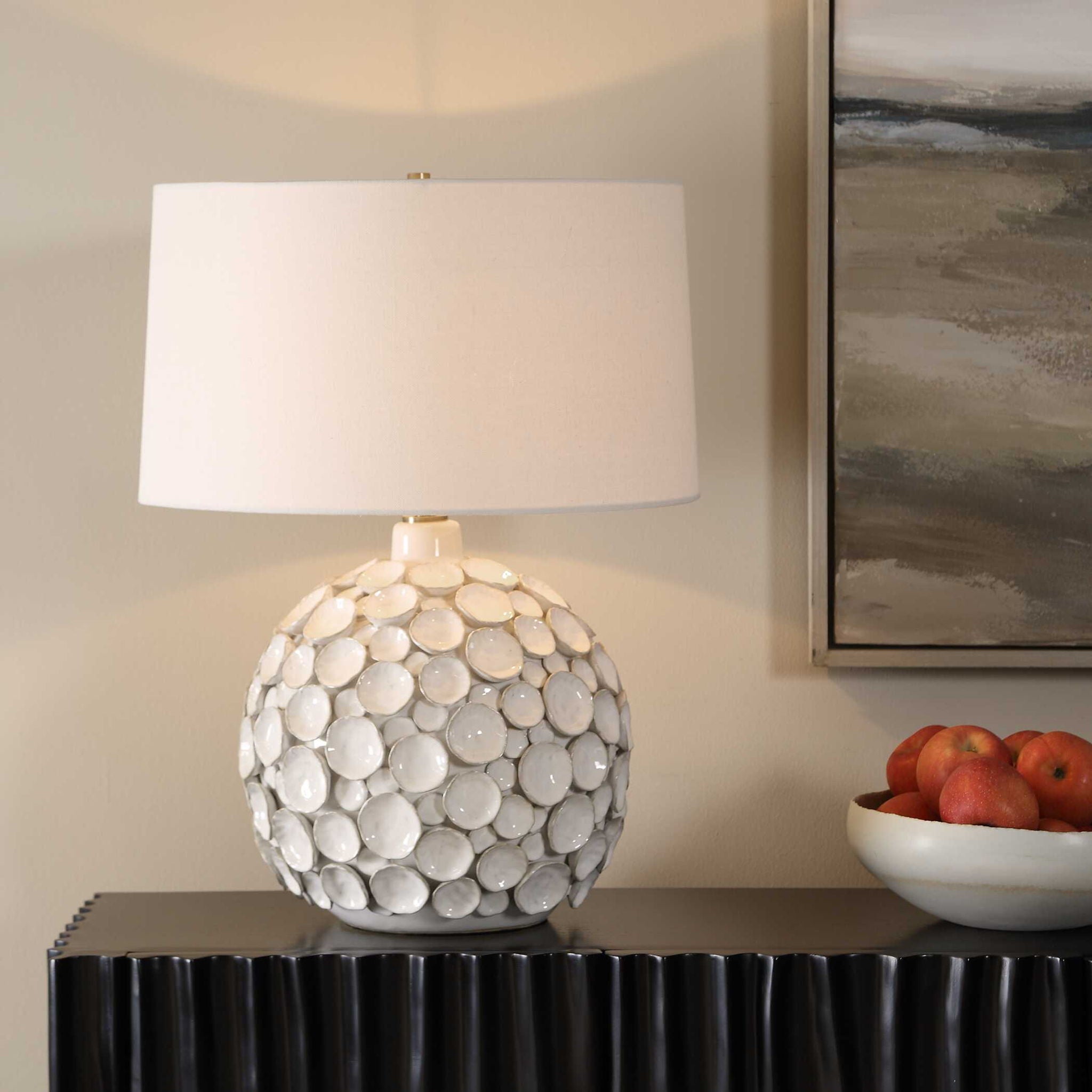 Hartley - Petal Table Lamp - White