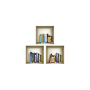 Set of Three Tina Niche 3D Square Peel and Stick Wall Decals