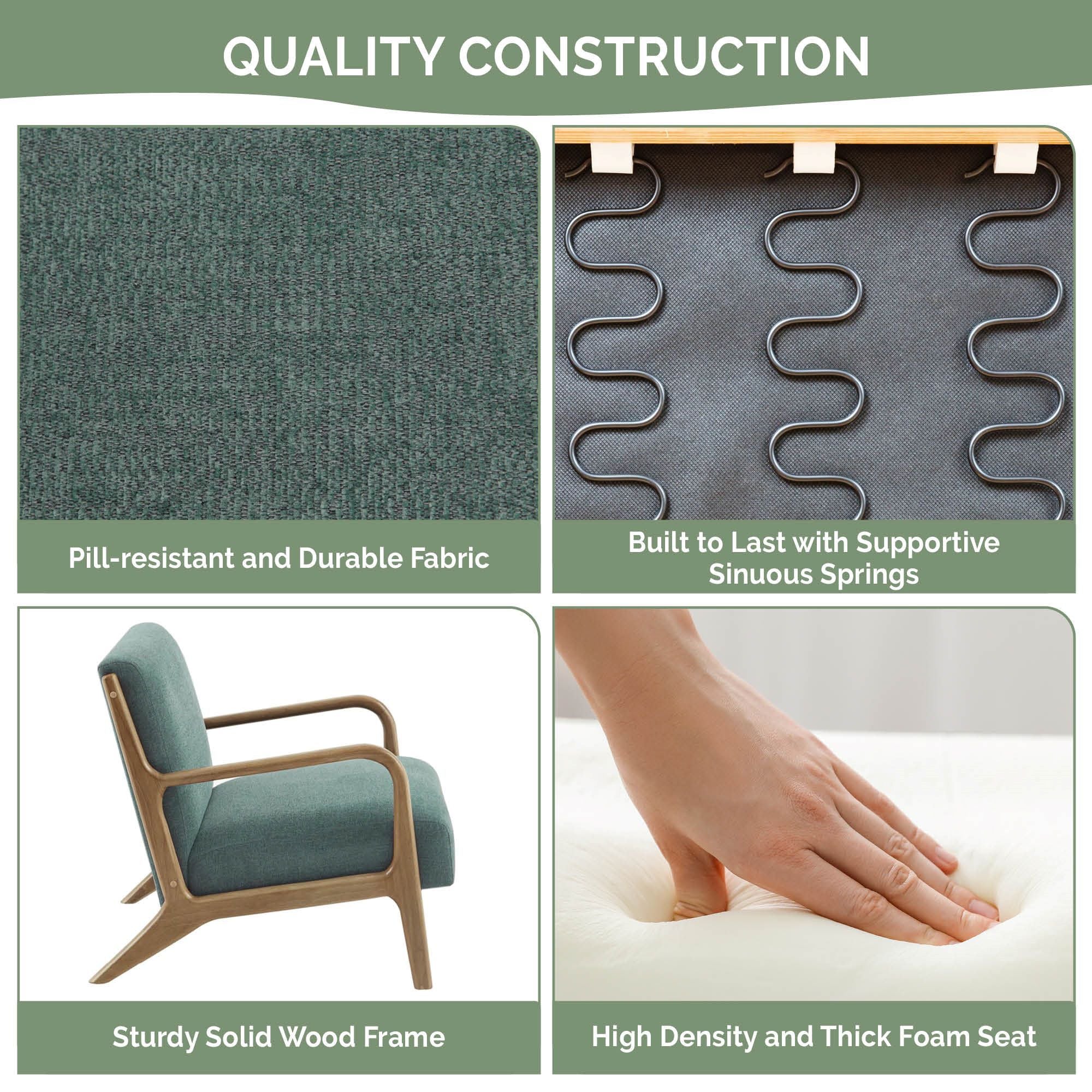 Novak - Lounge Chair - Teal
