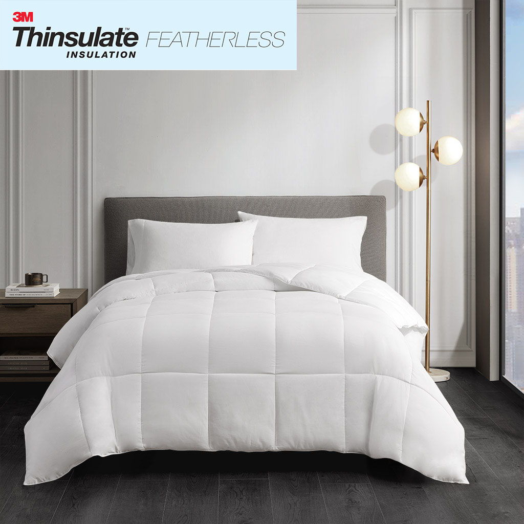 Year Round Warmth - Twin Comforter - White