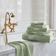 Turkish - Cotton Bath Towel (Set of 6) - Eucalyptus
