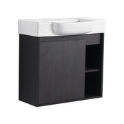 Wall Mounted Bathroom Vanity With Sink, Soft Close Door