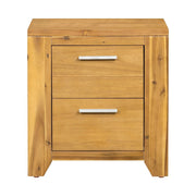 Nightstand - Natural Wood / Brown