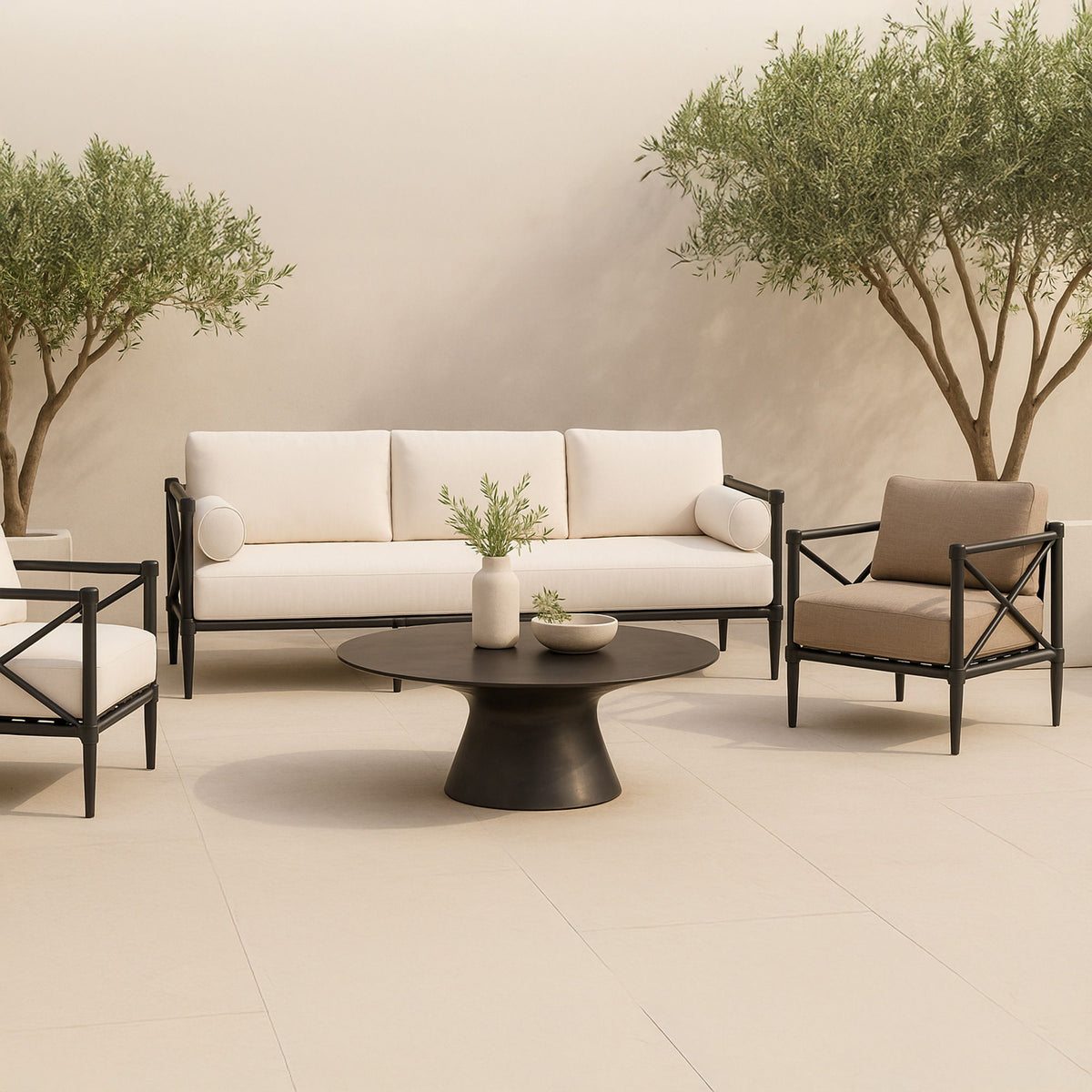Bardo - Outdoor Coffee Table - Deep Bronze