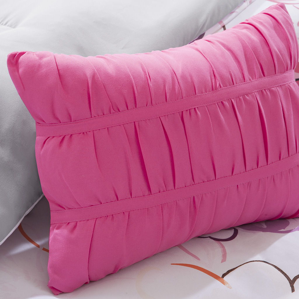 Olivia - Comforter Set - Pink