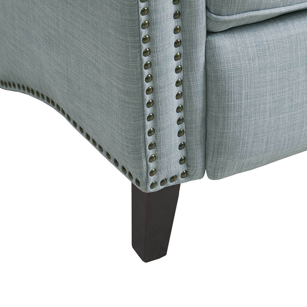 Aidan - Aidan Recliner - Light Blue