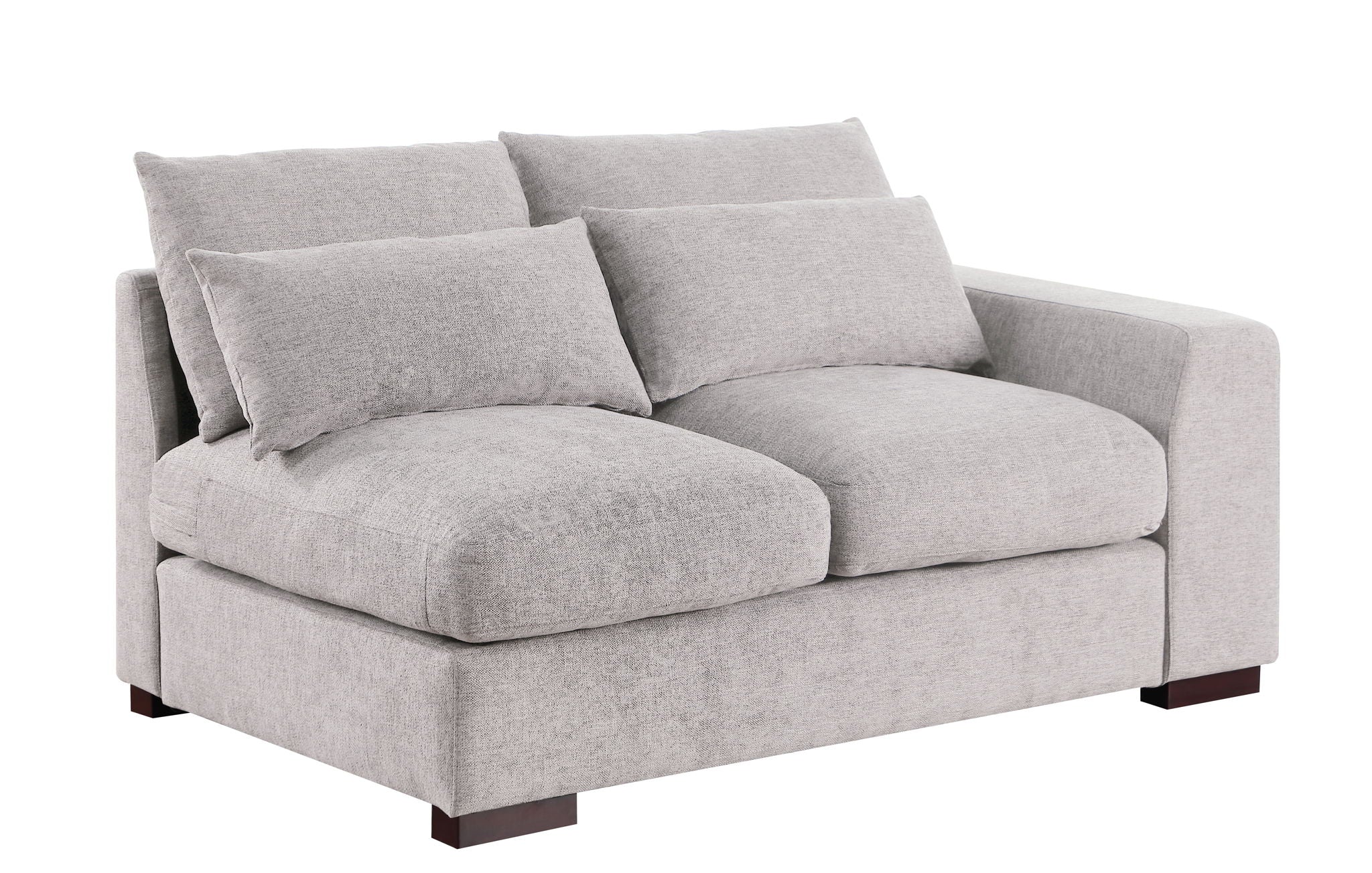 Tatman - Sectional With 2 Ottomans