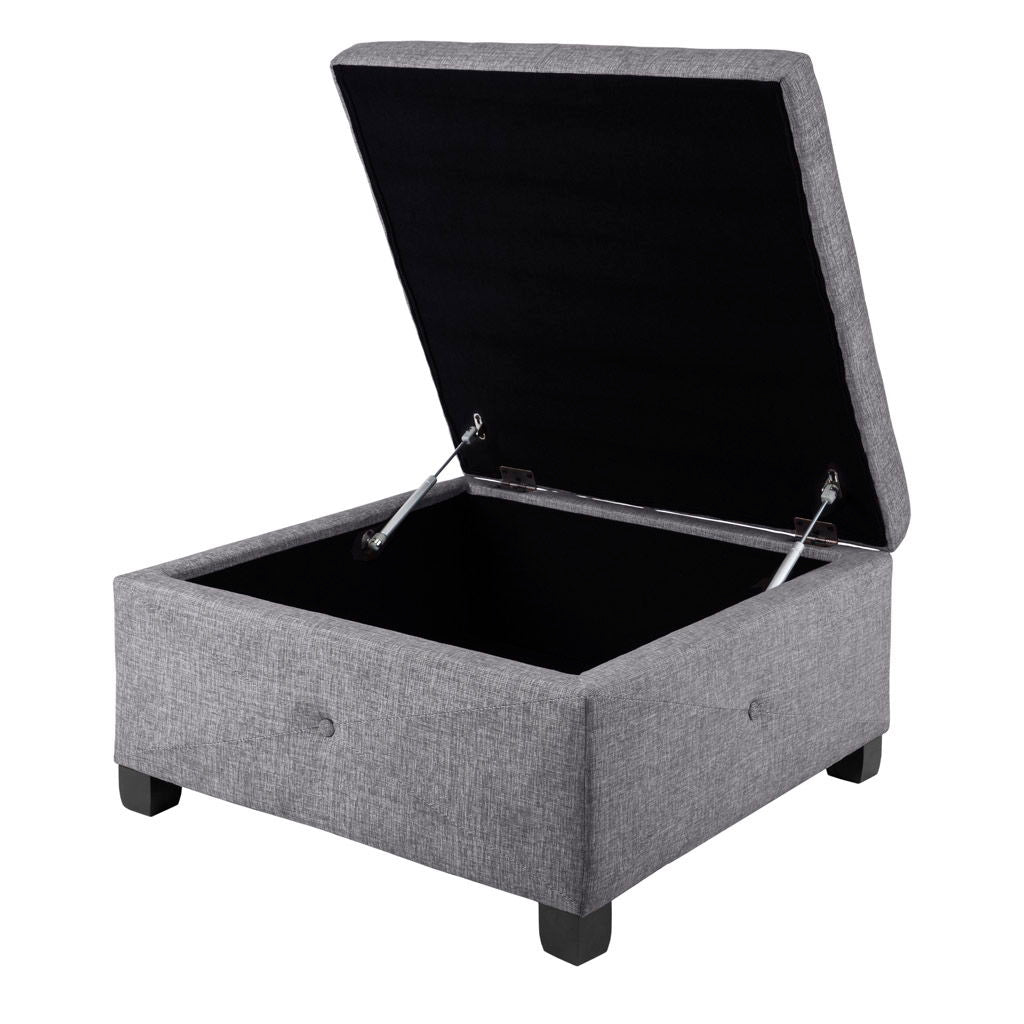 Aspen - Ottoman - Charcoal