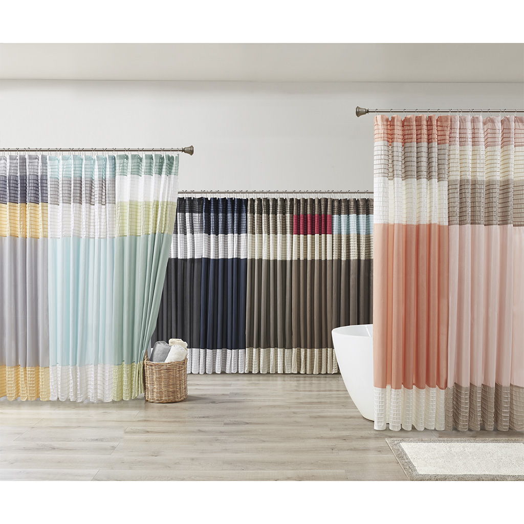 Amherst - Shower Curtain - Blue