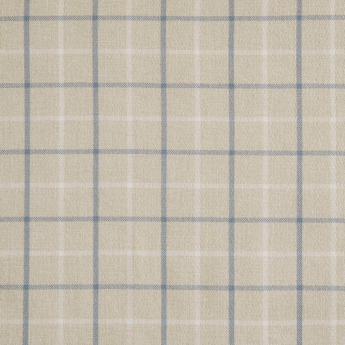 Anaheim - 50x108" Plaid Rod Pocket And Back Tab Curtain Panel With Fleece Lining - Linen Blue