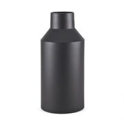 14" Black Metal Table Vase