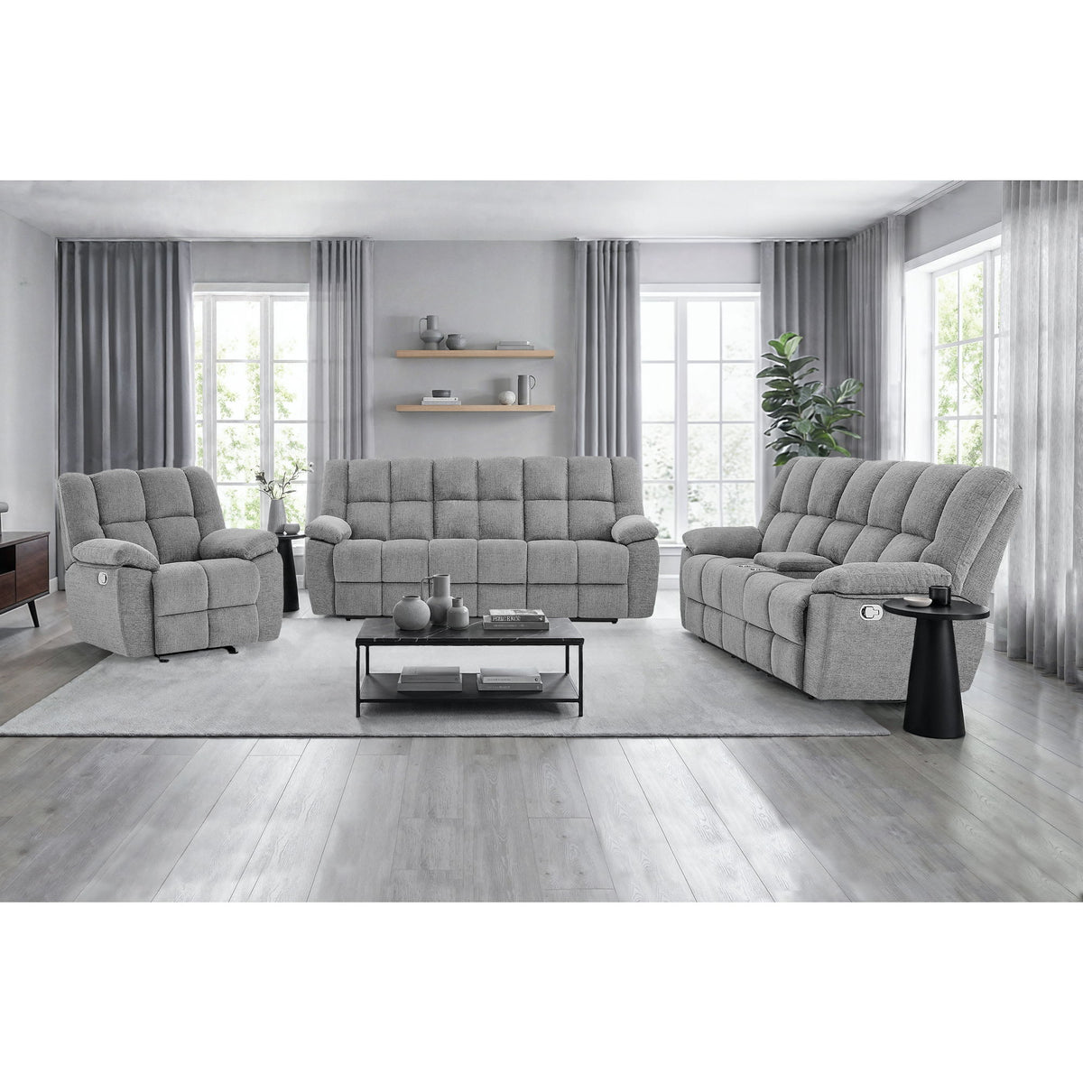 Liam - Console Reclining Loveseat