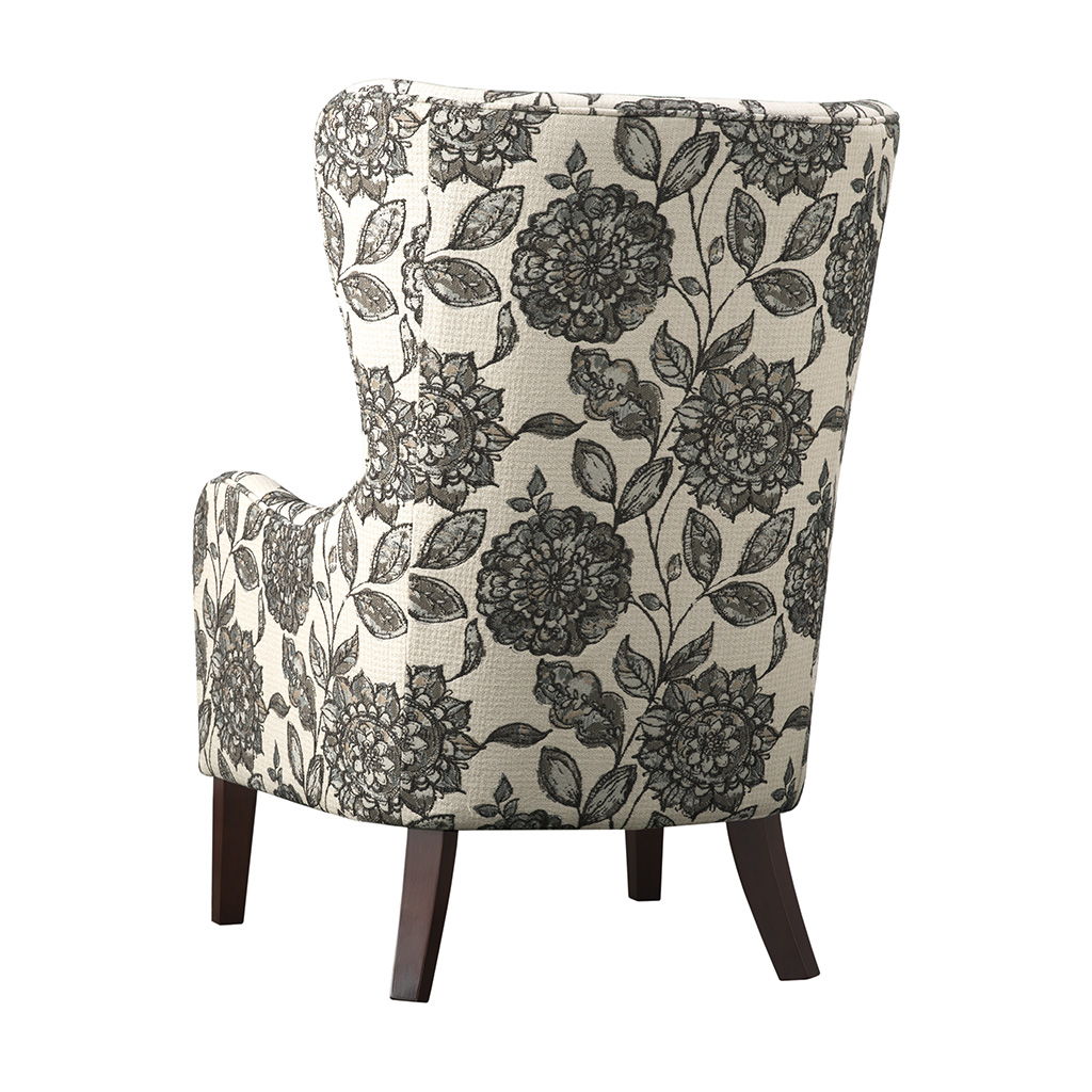 Arianna - Swoop Wing Chair - Multi