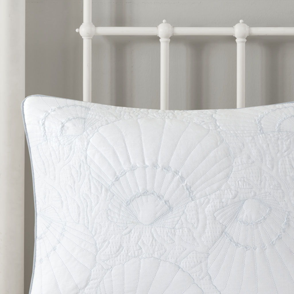 Crystal Beach - Comforter Set - White
