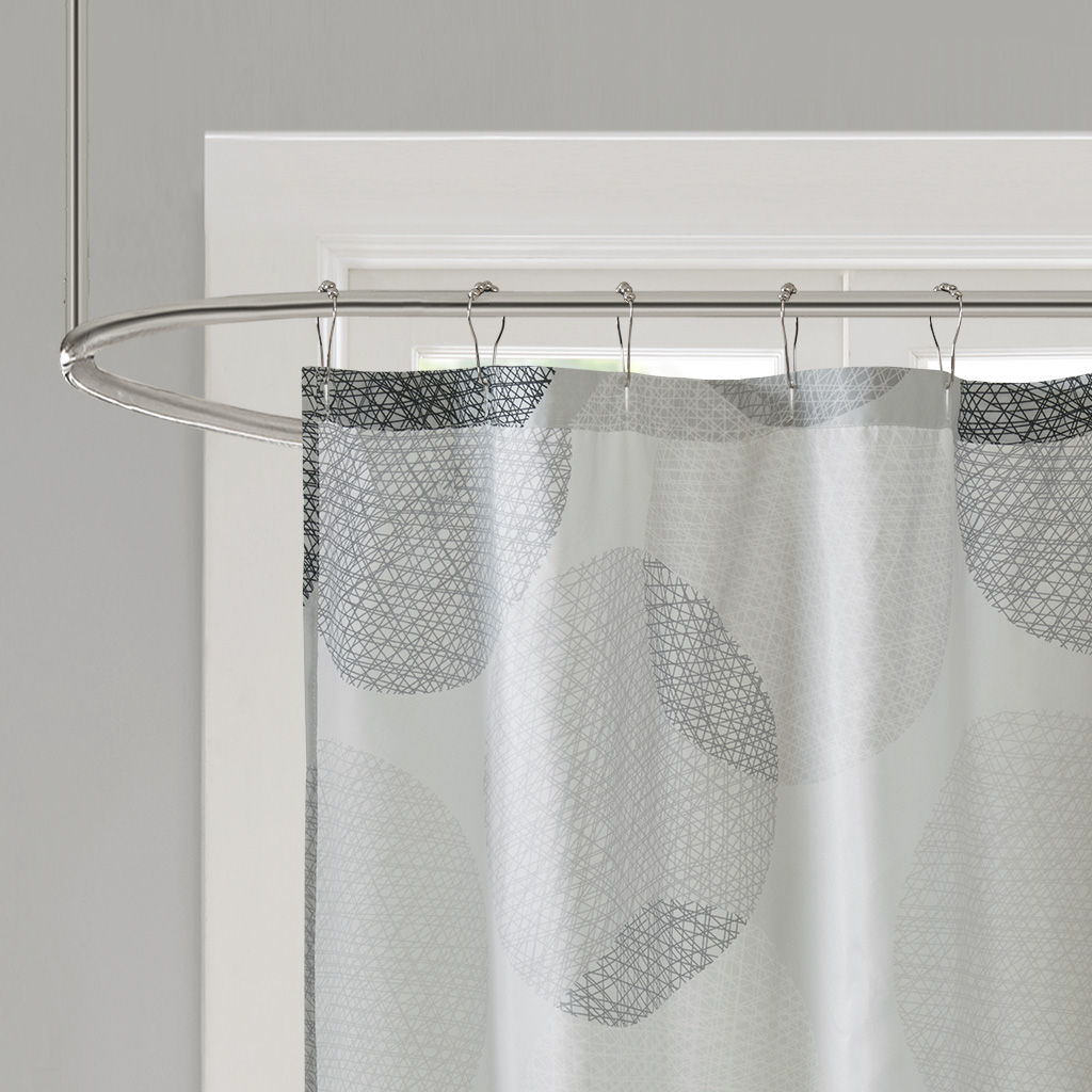 Knowles - Shower Curtain - Gray