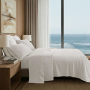 Elina Supima - 4 Piece California King Sheet Set - Bright White