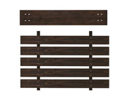 96" Distressed Solid Wood Entertainment Center