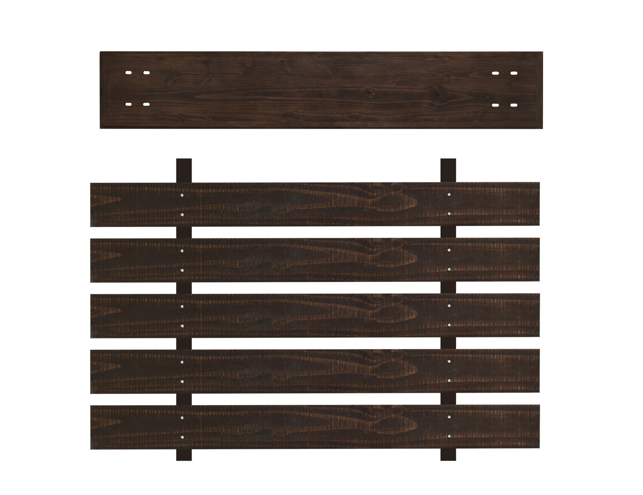Bridge with Back Slats - Component