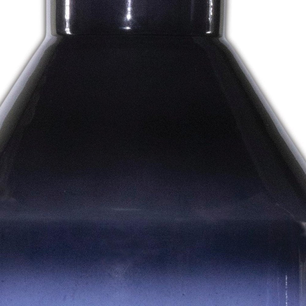 7" Blue Ombre Glass Cylinder Table Vase
